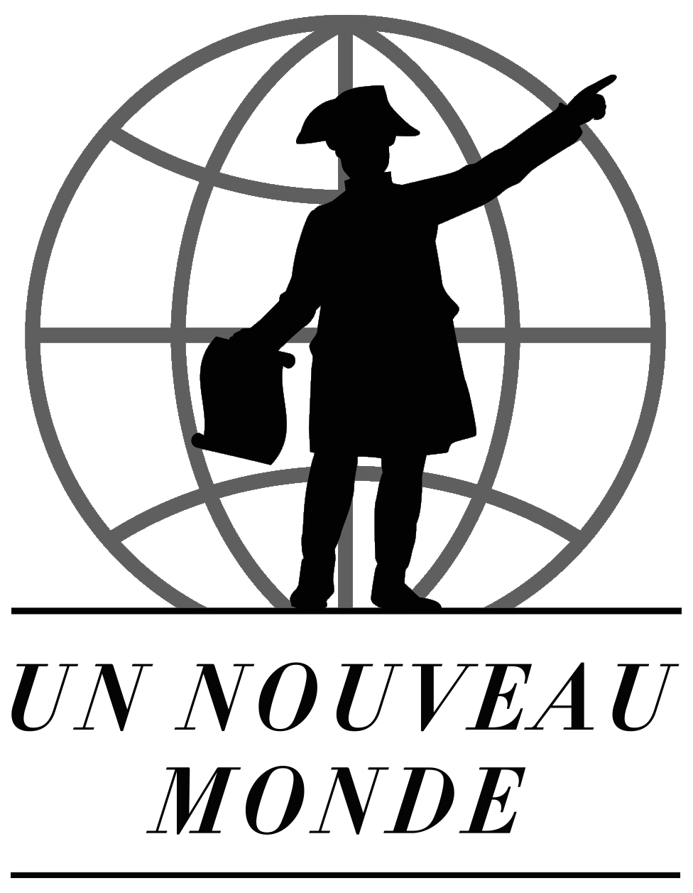 Logo UNNOUVEAUMONDE noir